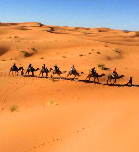 4 Days Tour To Merzouga Via Sahara Desert, Erg Chegaga From Agadir