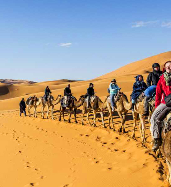 8 Days Tour To Fes Via Sahara Desert, Merzouga Camel Trek From Tangier