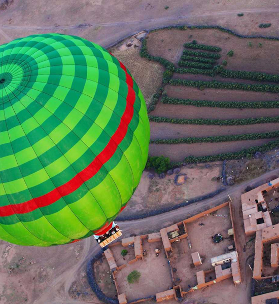 Full-Day Hot Air Balloon Rides At Sunrise Or Sunset In Marrakech