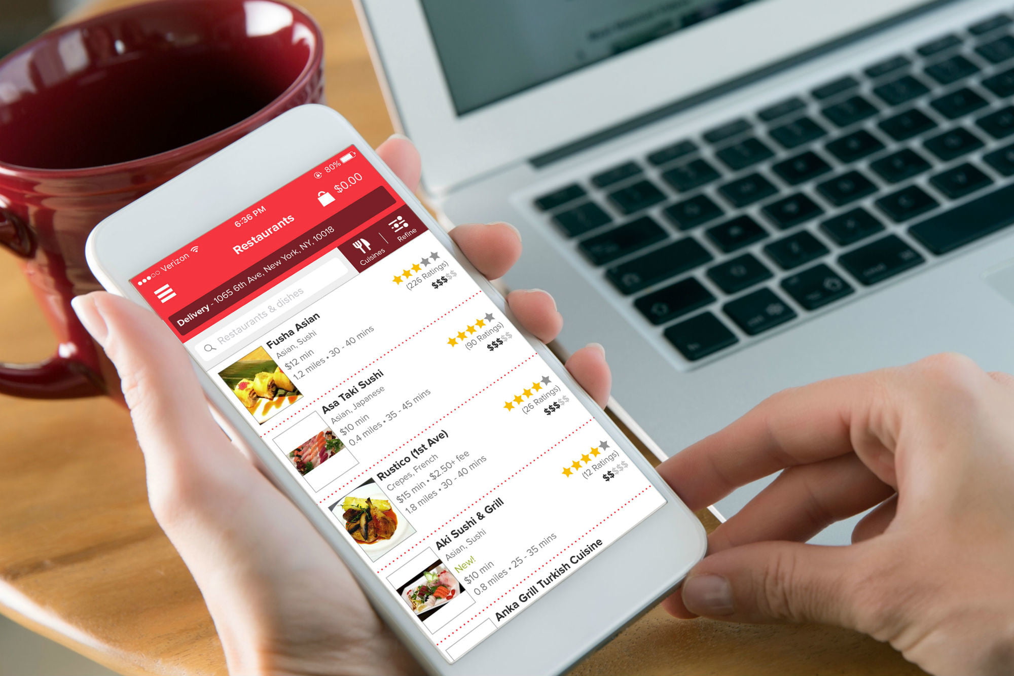 10. Ordering and Delivery Web App