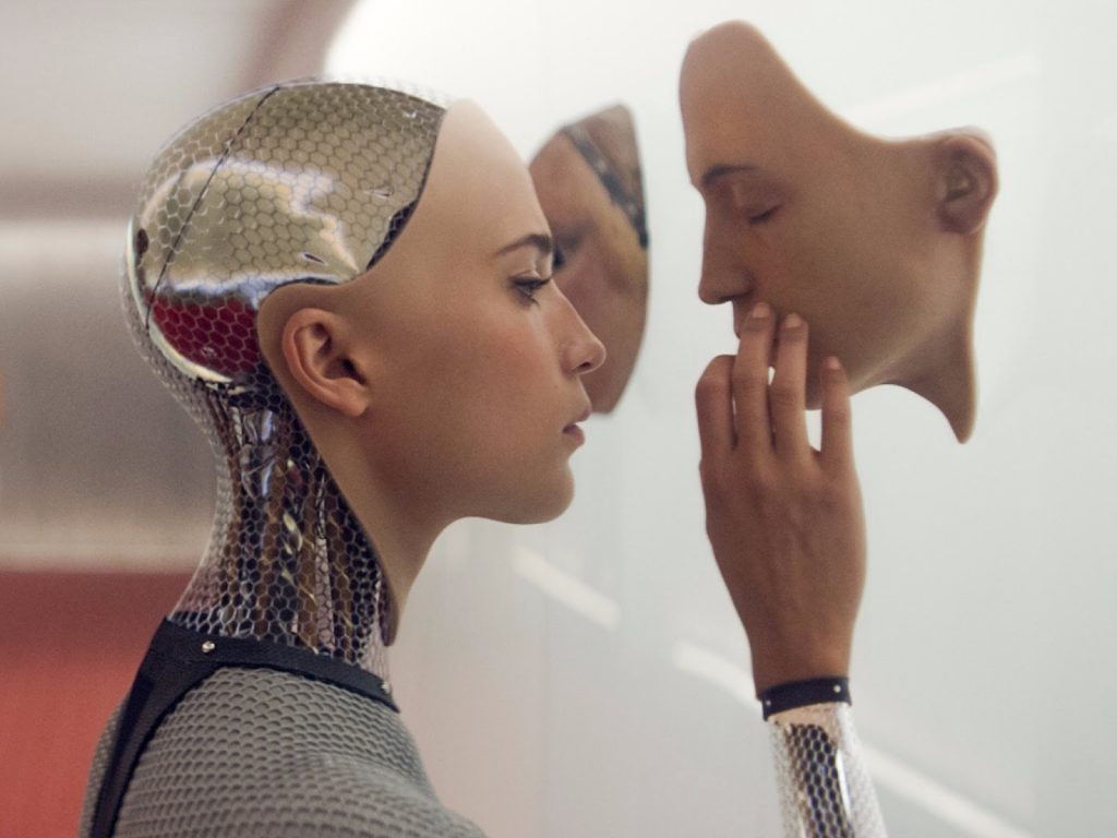 Ex Machina, one of the movies about humanoid robots.