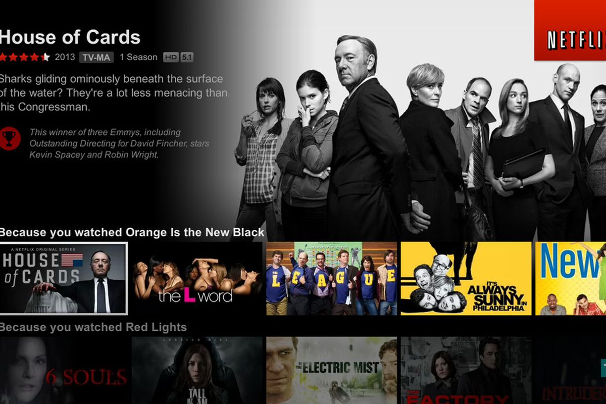 It is found that its users would stream movies, or series late at night, or in a room with dimmed light. Image: Netflix.