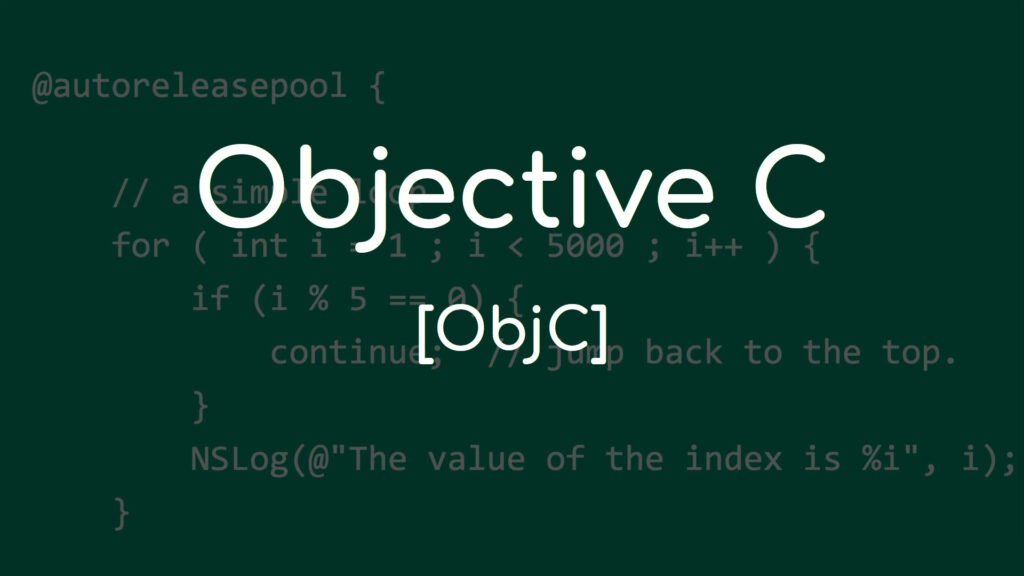 Reasons to Use Objective C