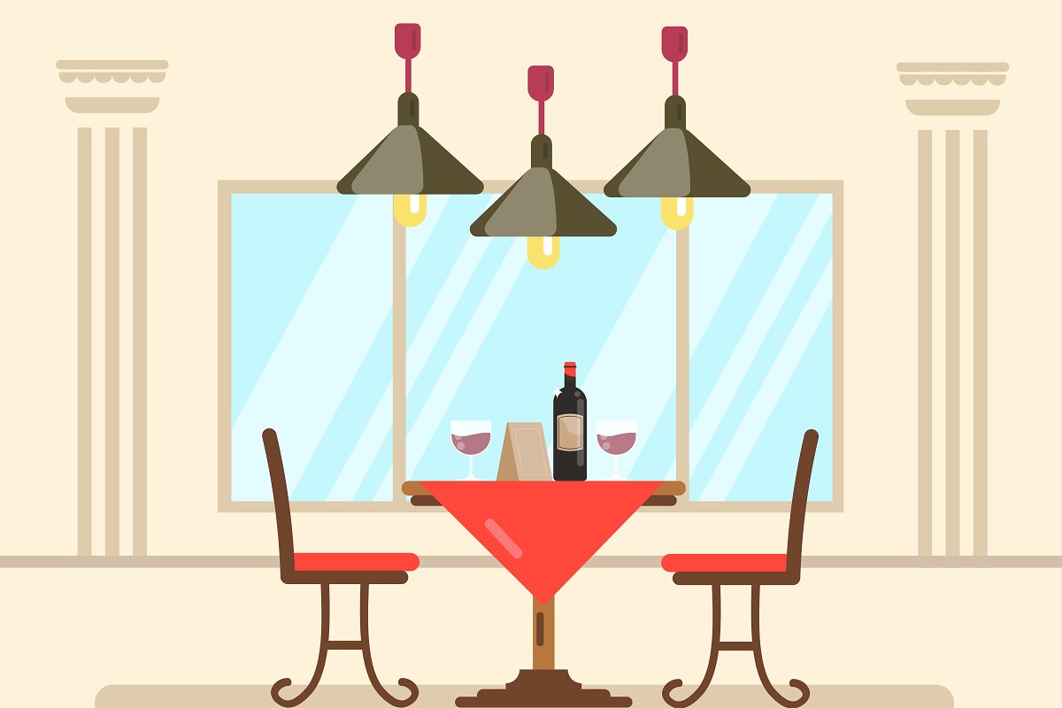 3. Graphical restaurant reservation mobile app ideas