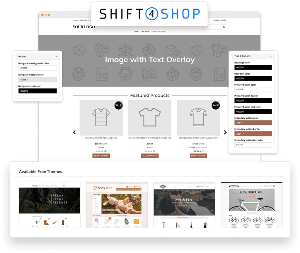 Shift4Shop eCommerce website builder