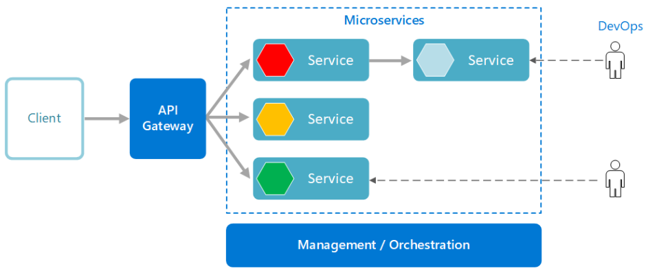 Microservices architecture style