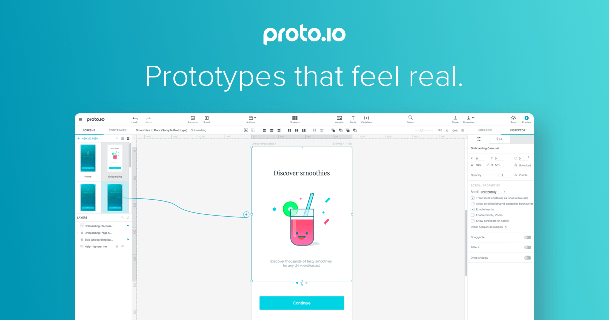 prototyping tools for designers, free prototyping tools, prototyping design tool
