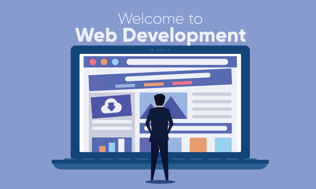 What web development is